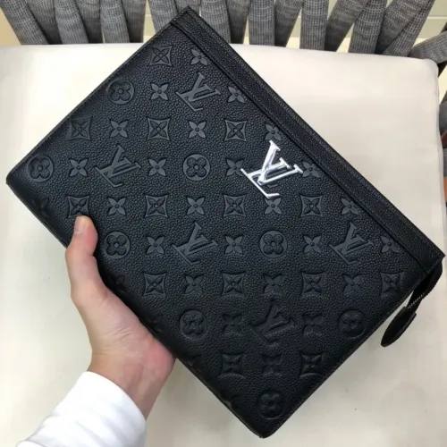 Wholesale Louis Vuitton AAA Man Pouches #1477801 $88.00 USD, Wholesale Quality Replica Louis Vuitton AAA Man Wallets