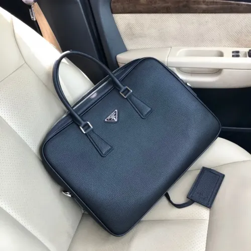 Replica Prada AAA Man Handbags #1477845 $185.00 USD for Wholesale