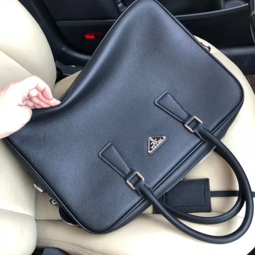 Replica Prada AAA Man Handbags #1477845 $185.00 USD for Wholesale