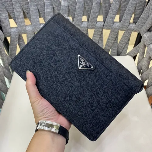 Wholesale Prada AAA Man Pouches #1477878 $96.00 USD, Wholesale Quality Replica Prada AAA Man Wallets