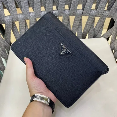 Wholesale Prada AAA Man Pouches #1477879 $96.00 USD, Wholesale Quality Replica Prada AAA Man Wallets