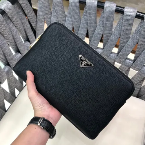Wholesale Prada AAA Man Pouches #1477881 $88.00 USD, Wholesale Quality Replica Prada AAA Man Wallets