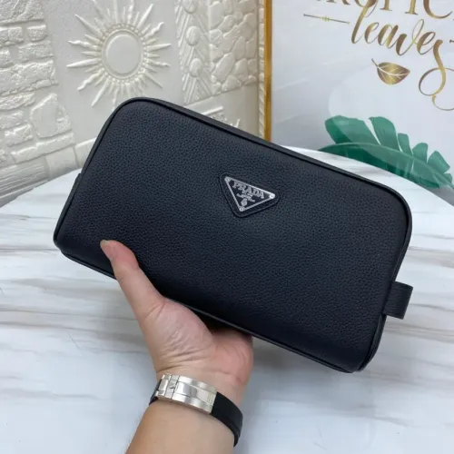 Wholesale Prada AAA Man Pouches #1477883 $88.00 USD, Wholesale Quality Replica Prada AAA Man Wallets