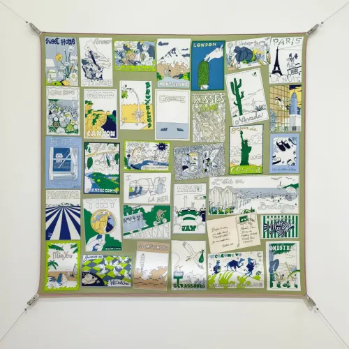 Wholesale Hermes Silk Squares #1478008 $64.00 USD, Wholesale Quality Replica Hermes Scarf