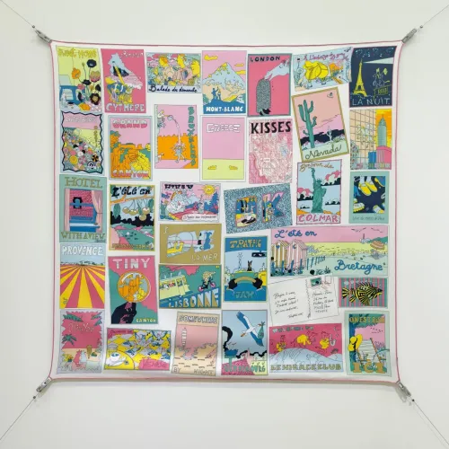 Wholesale Hermes Silk Squares #1478009 $64.00 USD, Wholesale Quality Replica Hermes Scarf