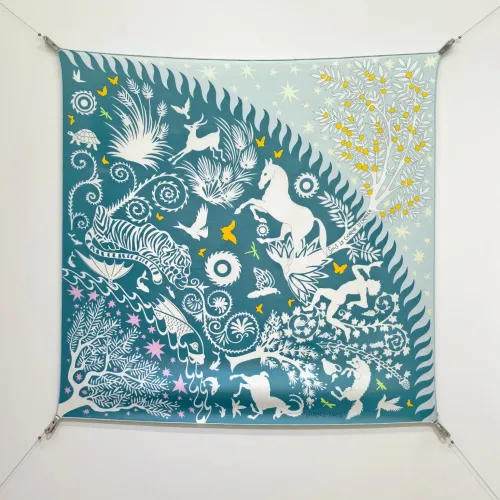 Wholesale Hermes Silk Squares #1478018 $64.00 USD, Wholesale Quality Replica Hermes Scarf