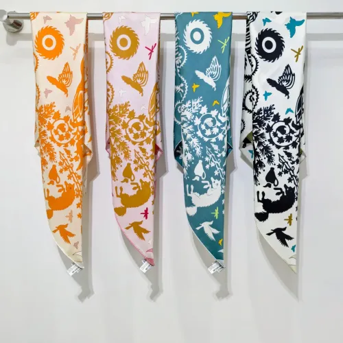 Replica Hermes Silk Squares #1478020 $64.00 USD for Wholesale