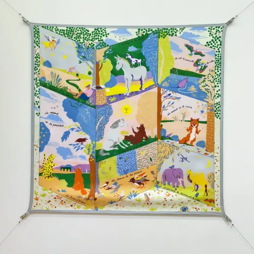 Wholesale Hermes Silk Squares #1478025 $64.00 USD, Wholesale Quality Replica Hermes Scarf