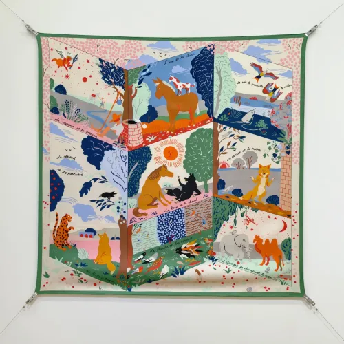 Wholesale Hermes Silk Squares #1478026 $64.00 USD, Wholesale Quality Replica Hermes Scarf