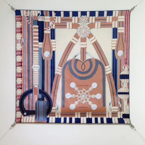 Wholesale Hermes Silk Squares #1478030 $64.00 USD, Wholesale Quality Replica Hermes Scarf
