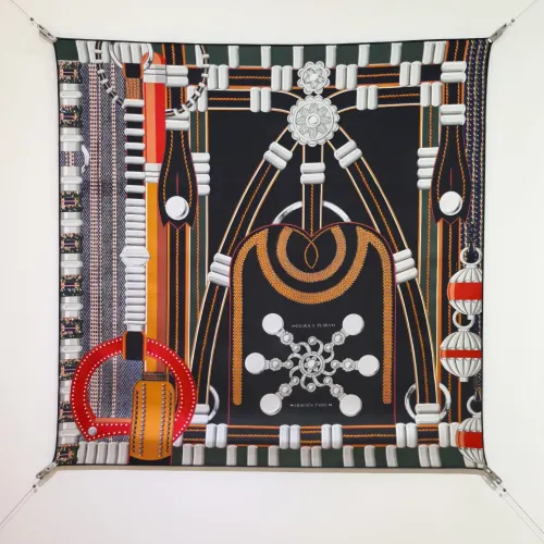 Wholesale Hermes Silk Squares #1478032 $64.00 USD, Wholesale Quality Replica Hermes Scarf