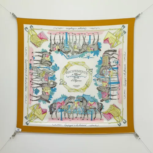 Wholesale Hermes Silk Squares #1478035 $64.00 USD, Wholesale Quality Replica Hermes Scarf