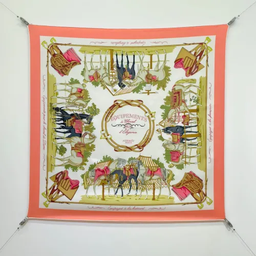Wholesale Hermes Silk Squares #1478037 $64.00 USD, Wholesale Quality Replica Hermes Scarf