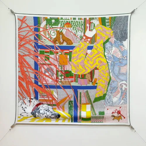 Wholesale Hermes Silk Squares #1478040 $64.00 USD, Wholesale Quality Replica Hermes Scarf