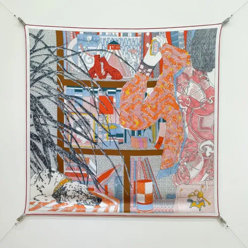 Wholesale Hermes Silk Squares #1478041 $64.00 USD, Wholesale Quality Replica Hermes Scarf