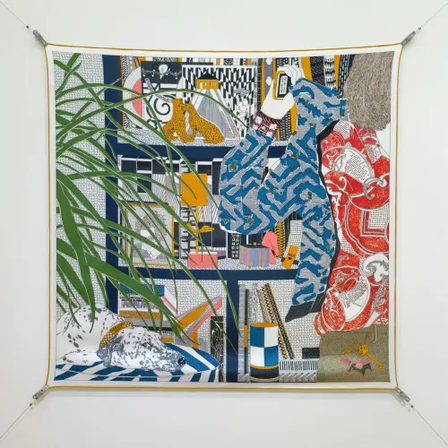 Wholesale Hermes Silk Squares #1478042 $64.00 USD, Wholesale Quality Replica Hermes Scarf