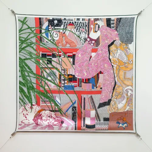 Wholesale Hermes Silk Squares #1478043 $64.00 USD, Wholesale Quality Replica Hermes Scarf