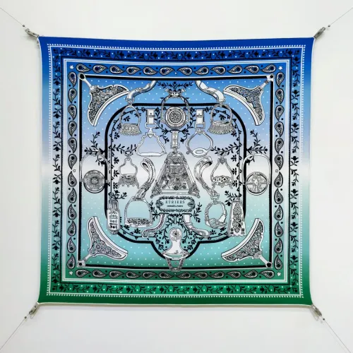 Wholesale Hermes Silk Squares #1478045 $64.00 USD, Wholesale Quality Replica Hermes Scarf