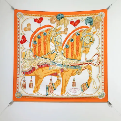 Wholesale Hermes Silk Squares #1478059 $64.00 USD, Wholesale Quality Replica Hermes Scarf