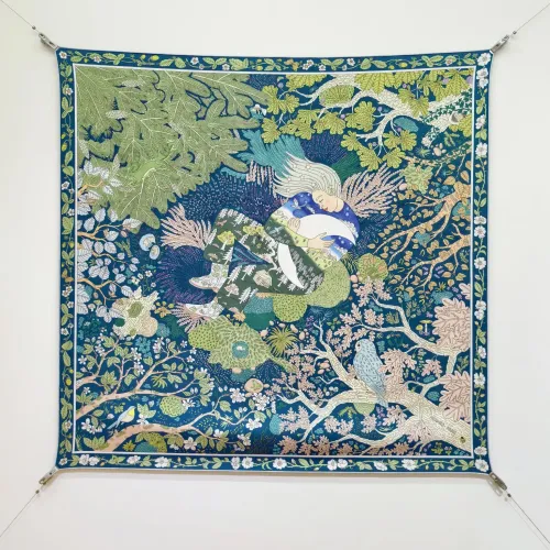 Wholesale Hermes Silk Squares #1478064 $64.00 USD, Wholesale Quality Replica Hermes Scarf