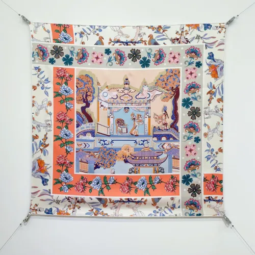 Wholesale Hermes Silk Squares #1478065 $64.00 USD, Wholesale Quality Replica Hermes Scarf