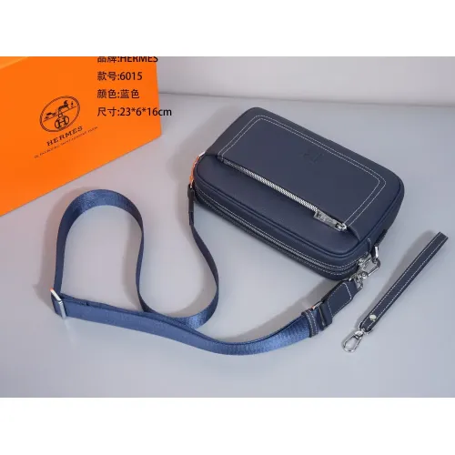 Replica Hermes AAA Man Messenger Bags #1478128 $92.00 USD for Wholesale