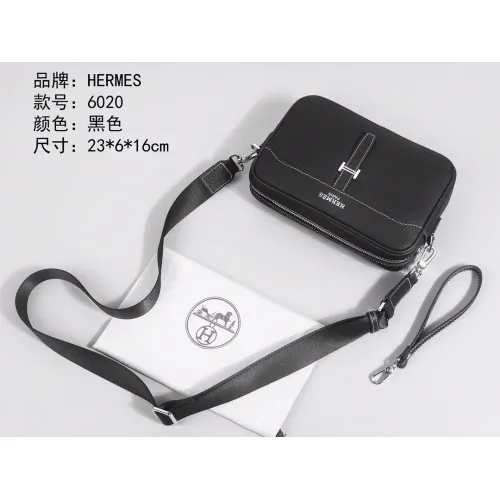 Replica Hermes AAA Man Messenger Bags #1478143 $92.00 USD for Wholesale