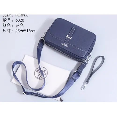 Replica Hermes AAA Man Messenger Bags #1478144 $92.00 USD for Wholesale