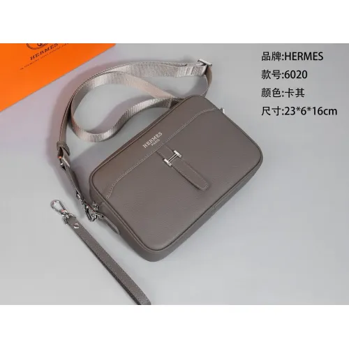 Replica Hermes AAA Man Messenger Bags #1478145 $92.00 USD for Wholesale