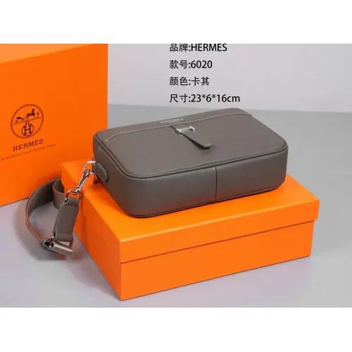 Replica Hermes AAA Man Messenger Bags #1478145 $92.00 USD for Wholesale