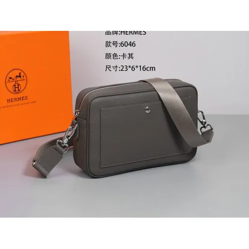 Replica Hermes AAA Man Messenger Bags #1478152 $92.00 USD for Wholesale