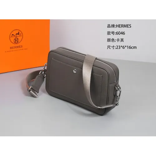Replica Hermes AAA Man Messenger Bags #1478152 $92.00 USD for Wholesale