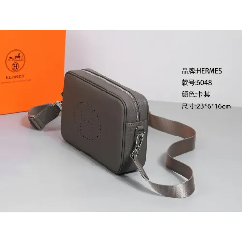 Replica Hermes AAA Man Messenger Bags #1478155 $92.00 USD for Wholesale