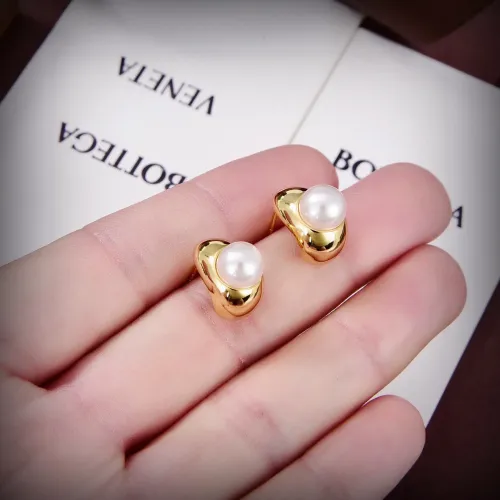 Replica Bottega Veneta Earrings For Women #1478183 $25.00 USD for Wholesale