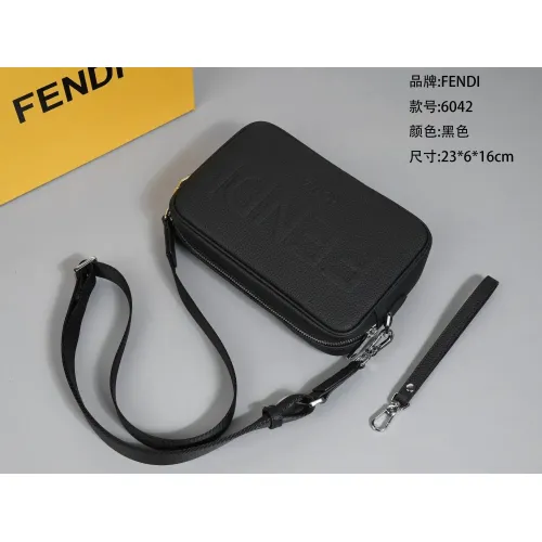 Replica Fendi AAA Man Messenger Bags #1478196 $92.00 USD for Wholesale