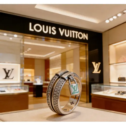 Wholesale Louis Vuitton LV Rings #1478283 $32.00 USD, Wholesale Quality Replica Louis Vuitton LV Rings