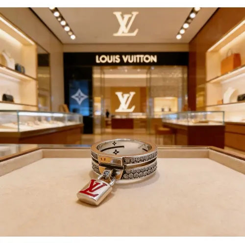 Wholesale Louis Vuitton LV Rings #1478285 $32.00 USD, Wholesale Quality Replica Louis Vuitton LV Rings