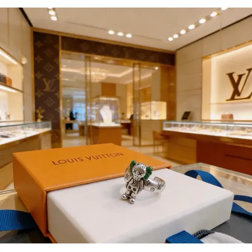 Wholesale Louis Vuitton LV Rings #1478288 $32.00 USD, Wholesale Quality Replica Louis Vuitton LV Rings