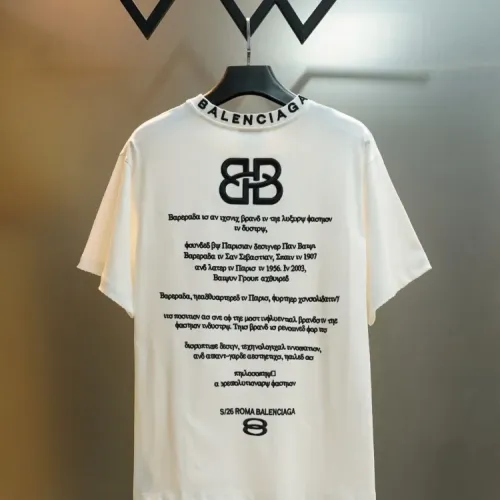 Replica Balenciaga T-Shirts Short Sleeved For Unisex #1478354 $45.00 USD for Wholesale