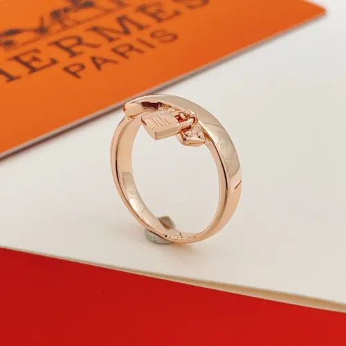 Replica Hermes Rings In Rose Gold #1478375 $29.00 USD for Wholesale
