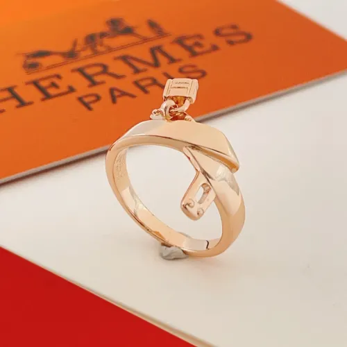 Replica Hermes Rings In Rose Gold #1478375 $29.00 USD for Wholesale
