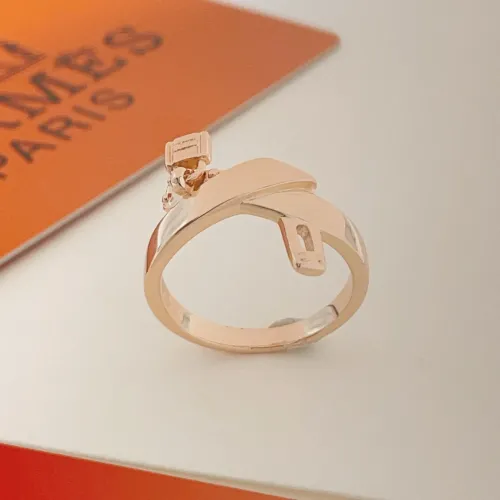 Replica Hermes Rings In Rose Gold #1478375 $29.00 USD for Wholesale