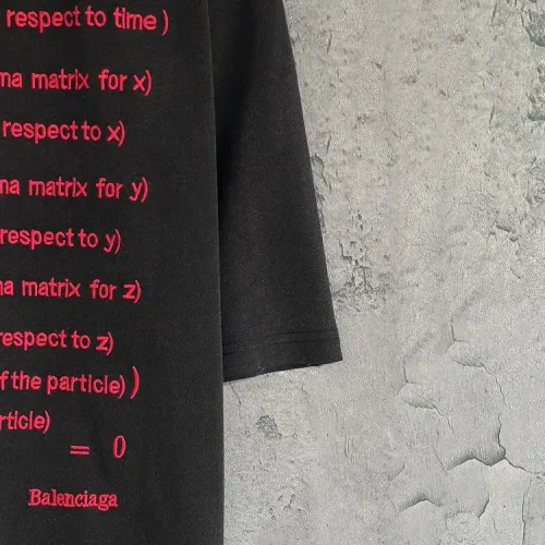 Replica Balenciaga T-Shirts Short Sleeved For Unisex #1478419 $45.00 USD for Wholesale