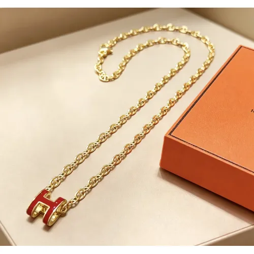Wholesale Hermes Necklaces #1478427 $40.00 USD, Wholesale Quality Replica Hermes Necklaces