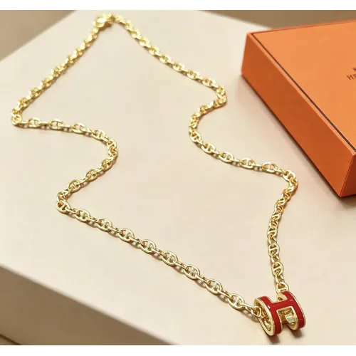 Replica Hermes Necklaces #1478427 $40.00 USD for Wholesale