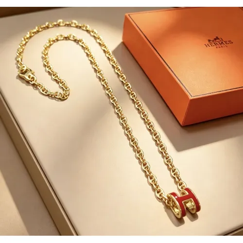 Replica Hermes Necklaces #1478427 $40.00 USD for Wholesale