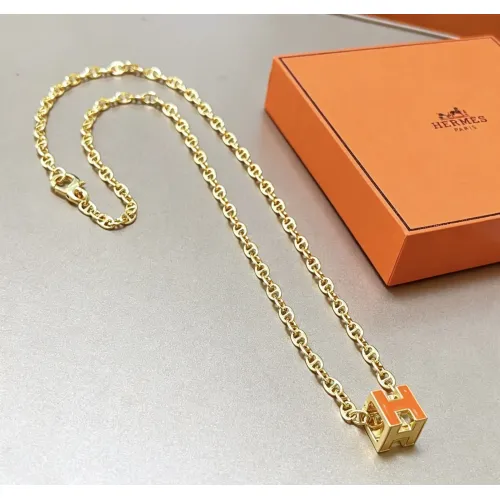 Wholesale Hermes Necklaces #1478428 $40.00 USD, Wholesale Quality Replica Hermes Necklaces