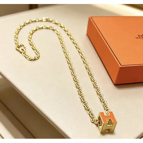 Replica Hermes Necklaces #1478428 $40.00 USD for Wholesale