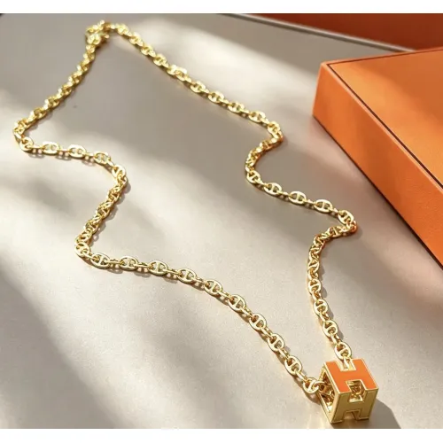 Replica Hermes Necklaces #1478428 $40.00 USD for Wholesale