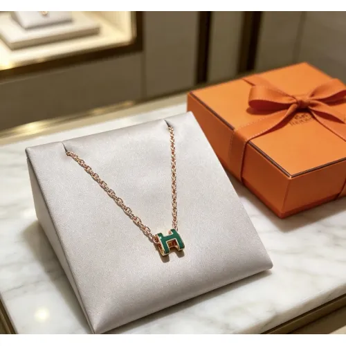 Replica Hermes Necklaces #1478429 $40.00 USD for Wholesale
